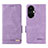 Custodia Portafoglio In Pelle Cover con Supporto L06Z per OnePlus Nord CE 3 5G Viola