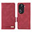 Custodia Portafoglio In Pelle Cover con Supporto L06Z per Oppo Reno11 Pro 5G Rosso