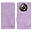 Custodia Portafoglio In Pelle Cover con Supporto L06Z per Realme 11 Pro 5G Viola