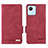 Custodia Portafoglio In Pelle Cover con Supporto L06Z per Realme C30s Rosso