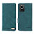 Custodia Portafoglio In Pelle Cover con Supporto L06Z per Realme GT Neo3 5G Verde