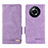 Custodia Portafoglio In Pelle Cover con Supporto L06Z per Realme Narzo 60 5G Viola