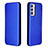 Custodia Portafoglio In Pelle Cover con Supporto L06Z per Samsung Galaxy A15 4G Blu