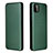 Custodia Portafoglio In Pelle Cover con Supporto L06Z per Samsung Galaxy A22 5G Verde