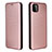 Custodia Portafoglio In Pelle Cover con Supporto L06Z per Samsung Galaxy A22s 5G Oro Rosa