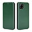 Custodia Portafoglio In Pelle Cover con Supporto L06Z per Samsung Galaxy A42 5G Verde