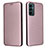 Custodia Portafoglio In Pelle Cover con Supporto L06Z per Samsung Galaxy M23 5G Oro Rosa