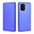 Custodia Portafoglio In Pelle Cover con Supporto L06Z per Samsung Galaxy M80S Blu