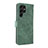 Custodia Portafoglio In Pelle Cover con Supporto L06Z per Samsung Galaxy S23 Ultra 5G Verde