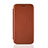 Custodia Portafoglio In Pelle Cover con Supporto L06Z per Samsung Galaxy XCover Pro Marrone