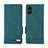 Custodia Portafoglio In Pelle Cover con Supporto L06Z per Sony Xperia 5 V Verde