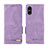 Custodia Portafoglio In Pelle Cover con Supporto L06Z per Sony Xperia 5 V Viola