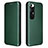 Custodia Portafoglio In Pelle Cover con Supporto L06Z per Xiaomi Mi 10S 5G Verde