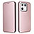 Custodia Portafoglio In Pelle Cover con Supporto L06Z per Xiaomi Mi 13 Pro 5G Oro Rosa