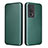 Custodia Portafoglio In Pelle Cover con Supporto L06Z per Xiaomi Poco F5 Pro 5G Verde