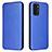 Custodia Portafoglio In Pelle Cover con Supporto L06Z per Xiaomi Poco M5S Blu