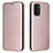 Custodia Portafoglio In Pelle Cover con Supporto L06Z per Xiaomi Poco M5S Oro Rosa