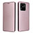 Custodia Portafoglio In Pelle Cover con Supporto L06Z per Xiaomi Redmi 10 Power Oro Rosa