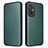 Custodia Portafoglio In Pelle Cover con Supporto L06Z per Xiaomi Redmi 11 Prime 4G Verde