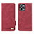 Custodia Portafoglio In Pelle Cover con Supporto L06Z per Xiaomi Redmi 12 4G Rosso