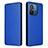 Custodia Portafoglio In Pelle Cover con Supporto L06Z per Xiaomi Redmi 12C 4G Blu