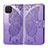 Custodia Portafoglio In Pelle Cover con Supporto L07 per Oppo A93 Lavanda