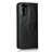 Custodia Portafoglio In Pelle Cover con Supporto L07 per Oppo Reno3 A Nero