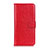 Custodia Portafoglio In Pelle Cover con Supporto L07 per Realme V15 5G Rosso