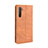 Custodia Portafoglio In Pelle Cover con Supporto L07 per Realme X2 Arancione