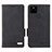 Custodia Portafoglio In Pelle Cover con Supporto L07Z per Google Pixel 5a 5G Nero