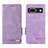 Custodia Portafoglio In Pelle Cover con Supporto L07Z per Google Pixel 7a 5G Viola