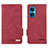 Custodia Portafoglio In Pelle Cover con Supporto L07Z per Huawei Honor X7 Rosso