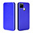 Custodia Portafoglio In Pelle Cover con Supporto L07Z per Realme 7i RMX2193 Blu