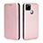 Custodia Portafoglio In Pelle Cover con Supporto L07Z per Realme 7i RMX2193 Oro Rosa