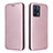 Custodia Portafoglio In Pelle Cover con Supporto L07Z per Realme 9 4G Oro Rosa