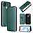 Custodia Portafoglio In Pelle Cover con Supporto L07Z per Realme C25Y