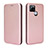 Custodia Portafoglio In Pelle Cover con Supporto L07Z per Realme Q2i 5G Oro Rosa