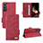 Custodia Portafoglio In Pelle Cover con Supporto L07Z per Samsung Galaxy S24 Plus 5G