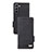 Custodia Portafoglio In Pelle Cover con Supporto L07Z per Samsung Galaxy S24 Plus 5G Nero