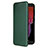 Custodia Portafoglio In Pelle Cover con Supporto L07Z per Samsung Galaxy XCover 5 SM-G525F Verde