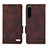 Custodia Portafoglio In Pelle Cover con Supporto L07Z per Sony Xperia 1 IV SO-51C Marrone