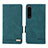 Custodia Portafoglio In Pelle Cover con Supporto L07Z per Sony Xperia 1 IV Verde