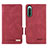 Custodia Portafoglio In Pelle Cover con Supporto L07Z per Sony Xperia 10 IV SO-52C Rosso