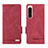 Custodia Portafoglio In Pelle Cover con Supporto L07Z per Sony Xperia 5 IV Rosso