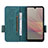 Custodia Portafoglio In Pelle Cover con Supporto L07Z per Sony Xperia Ace III SO-53C