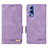 Custodia Portafoglio In Pelle Cover con Supporto L07Z per Vivo iQOO Z3 5G Viola