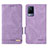 Custodia Portafoglio In Pelle Cover con Supporto L07Z per Vivo V21 5G Viola