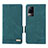 Custodia Portafoglio In Pelle Cover con Supporto L07Z per Vivo V21e 4G Verde