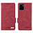 Custodia Portafoglio In Pelle Cover con Supporto L07Z per Vivo Y01 Rosso