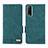 Custodia Portafoglio In Pelle Cover con Supporto L07Z per Vivo Y12G Verde